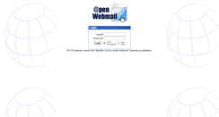 Desktop Screenshot of mail.geservis.cz