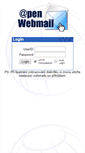Mobile Screenshot of mail.geservis.cz